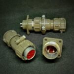 2 Core 25A aviation plug connector P20K2Q P20J2A 2 pin kit SF13