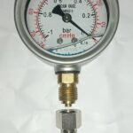 Fitting pneumatic lurus Female Connector Selang 8mm Drat 1/4" KJ10