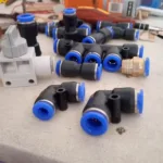 8mm Fitting Pneumatic Slip lock Elbow L Konektor Selang Push In KB89
