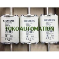 3NA3 140 NH1 gG 200A 500V Fuse SF55 untuk aplikasi otomasi industri