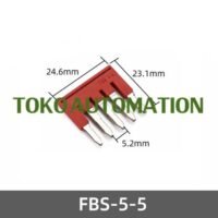 FBS 5-5 FBS5-5 Jumper Bar for Use with Modular Terminal Block SR23 untuk aplikasi otomasi industri