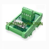 DB9 Female Screw Terminal DIN Rail Wiring Board replace ADAM-3909 PU67 untuk aplikasi otomasi industri DB9, FEMALE, SCREW