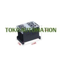 IN13BK Din Rail Terminal Block 3 Poles 20A with COVER PZ91 untuk aplikasi otomasi industri