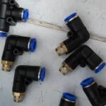 Fitting Elbow Pneumatic Connector Drat 1/8 " Selang 8MM PL8 - 01 KB77