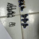 Fitting Pneumatic quick joint connector T Tee Selang 8 mm PE - 8 KB63