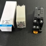 H3Y-2 Delay Timer Relay + Socket Base 220VAC 60s PD36