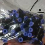 6 mm 4 Way Fitting pneumatic push in Union Model CROSS PZA - 06 KB93