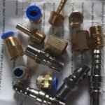 Hose nepel Naple selang Kuningan Drat Male Thread 1/4" x 6mm KH88