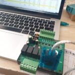 PLC FX1N-10MR FX1N 10MR 6DI 4DO Casing Dangan USB dan RS232 Cable PM97