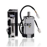 Panasonic AC servo MHMJ042G1U + MBDKT2510E 400W 400 Watt 1.3N.m AR57 untuk aplikasi otomasi industri PANASONIC, AC, SERVO