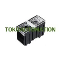 IN200K DIN Type 240A 600V Current Terminal Block PZ97 untuk aplikasi otomasi industri