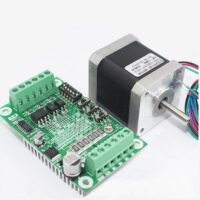 42 Stepper Motor NEMA 17 1.5A Torque 0.55Nm TB6560 Drive CNC KIT AH77 untuk aplikasi otomasi industri STEPPER, MOTOR, NEMA