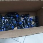 Fitting pneumatic Connector Y type Union selang 4 mm Push In KC22