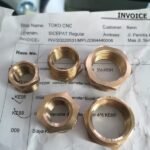 Flock Flok Vlock Ring Vlok Reducer sock kuningan Drat 3/4 x 1 " KH23