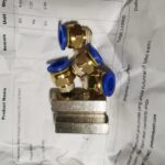 Konektor Fitting pneumatic lurus drat 1/4 selang 10 mm PC 10 - 02 KB51