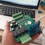 PLC FX1N-10MR FX1N 10MR 6DI 4DO Casing Dangan USB dan RS232 Cable PM97