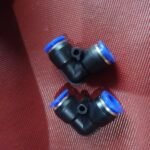 Fitting Pneumatic Slip lock Elbow 12 MM L Konektor Selang Push In KB91