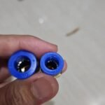 Konektor Fitting pneumatic lurus drat 1/4 selang 10 mm PC 10 - 02 KB51
