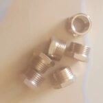 Flock Flok Vlock Ring Vlok Reducer sock kuningan Drat 1/4 x 3/8 KE95