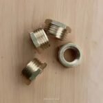 Flock Flok Vlock Ring Vlok Reducer sock kuningan Drat 1/4 x 1/2 KE93