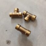 Tee Cabang 3 T Konektor Connector Kuningan Drat Dalam 1/4 KN51