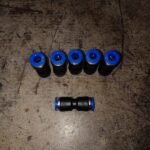Fitting Pneumatic Lurus Union Straight selang 6 mm to 6mm PU – 6 KB67