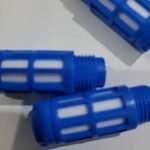 PSL-02 Ukuran 1/4" Pneumatic Silencer plastik PSL 02 drat 1/4 " KG97