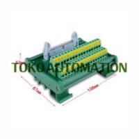 IDC 34 male terminal block breakout board relay adapter connector SG59 untuk aplikasi otomasi industri