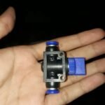 Quick Fitting pneumatic hand Air Flow Speed Control valve 6mm KB30