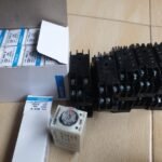 H3Y-2 Delay Timer Relay + Socket Base 220VAC 60s PD36