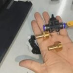 Quick Fitting pneumatic hand Speed Air Pressure Control valve 8mm KB31