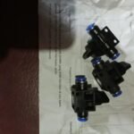 Quick Fitting pneumatic hand Air Flow Speed Control valve 6mm KB30