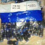 Fitting Pneumatic Lurus Union Straight selang 6 mm to 6mm PU – 6 KB67