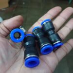 10mm Fitting Pneumatic Lurus Union selang ukuran 10 mm x 10 mm KB69