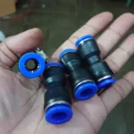 10mm Fitting Pneumatic Lurus Union selang ukuran 10 mm x 10 mm KB69