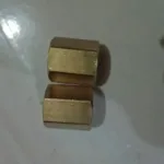 1/4" Double nepel double nipple Double Sock sok Drat Dalam 1/4 " KH20