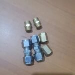 Double nepel double nipple male outter thread 1/4 drat luar 1/4" KH07