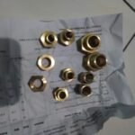 Flock Flok Vlock Ring Vlok Reducer sock kuningan Drat 1/4 x 1/2 KE93