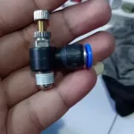 6 mm 1/8 " Fitting pneumatic Flow Speed Control Valve Controller KC06