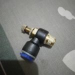 10mm 1/4 " Fitting pneumatic Flow Speed Control Valve Controller KC16