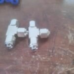 6mm T Union Tee Brass Connector Tee kuningan copper fitting slang KH69