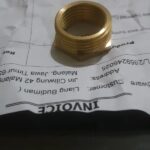 Flock Flok Vlock Ring Vlok Reducer sock kuningan Drat 1/2 x 3/4 KE89