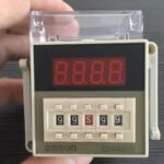 DH48S-2Z Timer Digital Time Delay Relay DH48S 2Z 220V dan Socket PH07