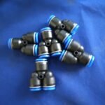 Fitting pneumatic Connector Y type Union selang 12 mm Push In KC25