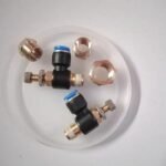 Flock Flok Vlock Ring Vlok Reducer sock kuningan Drat 1/4 x 3/8 KE95
