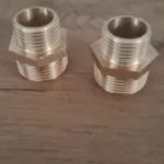 Double nepel double nipple 1/2" x 3/4 " drat cowok 1/2 ke 3/4 KH16