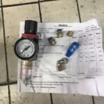 PSL-02 Ukuran 1/4" Pneumatic Silencer plastik PSL 02 drat 1/4 " KG97