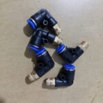 PL6-01 Fitting Elbow Pneumatic Connector Drat 1/8 " Selang 6 MM KB83