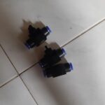 Quick Slip Lock Fitting pneumatic hand Speed Control valve 10mm KB32