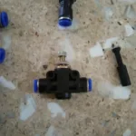 6mm CO2 kran flow Speed control Valve slip lock fitting pneumatic KB86